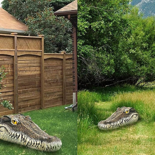 Simulation Crocodile Head